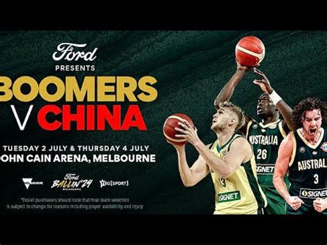 Australian Boomers v China .
